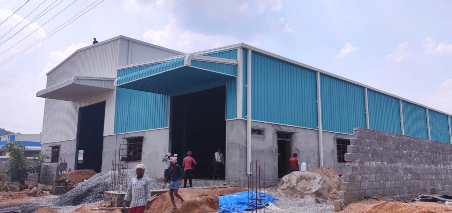 Industrial Construction Project On-Site